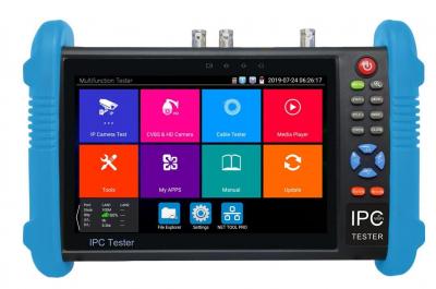 IPC-9800CLMOVTADHS TVI CVI AHD 4K H.265 camera tester 